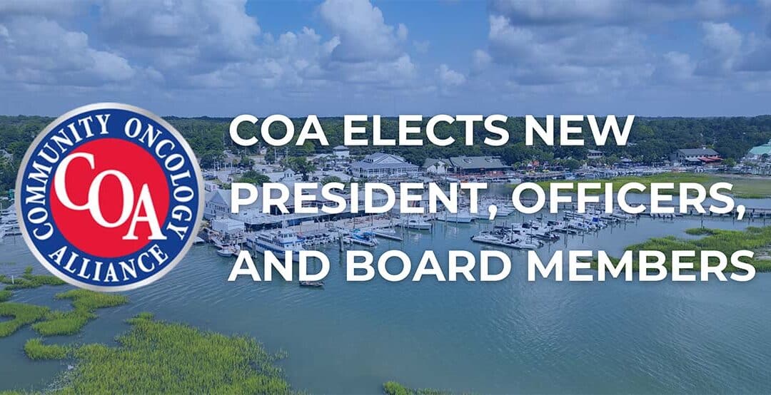 COA Elects New President, Officers, and Board Members