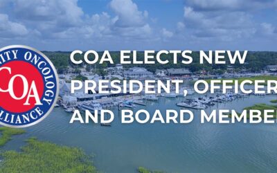 COA Elects New President, Officers, and Board Members